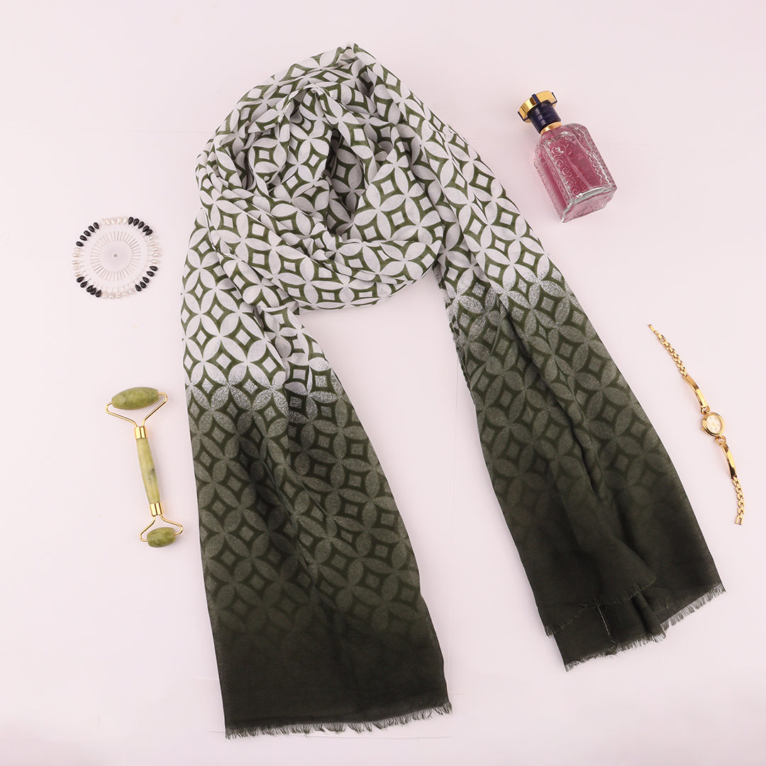 Printed White & Black