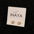 Magnets Round Cream - 2 magnets