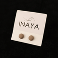 Magnets Round Light Brown - 2 magnets