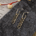 Studd Chain Earrings