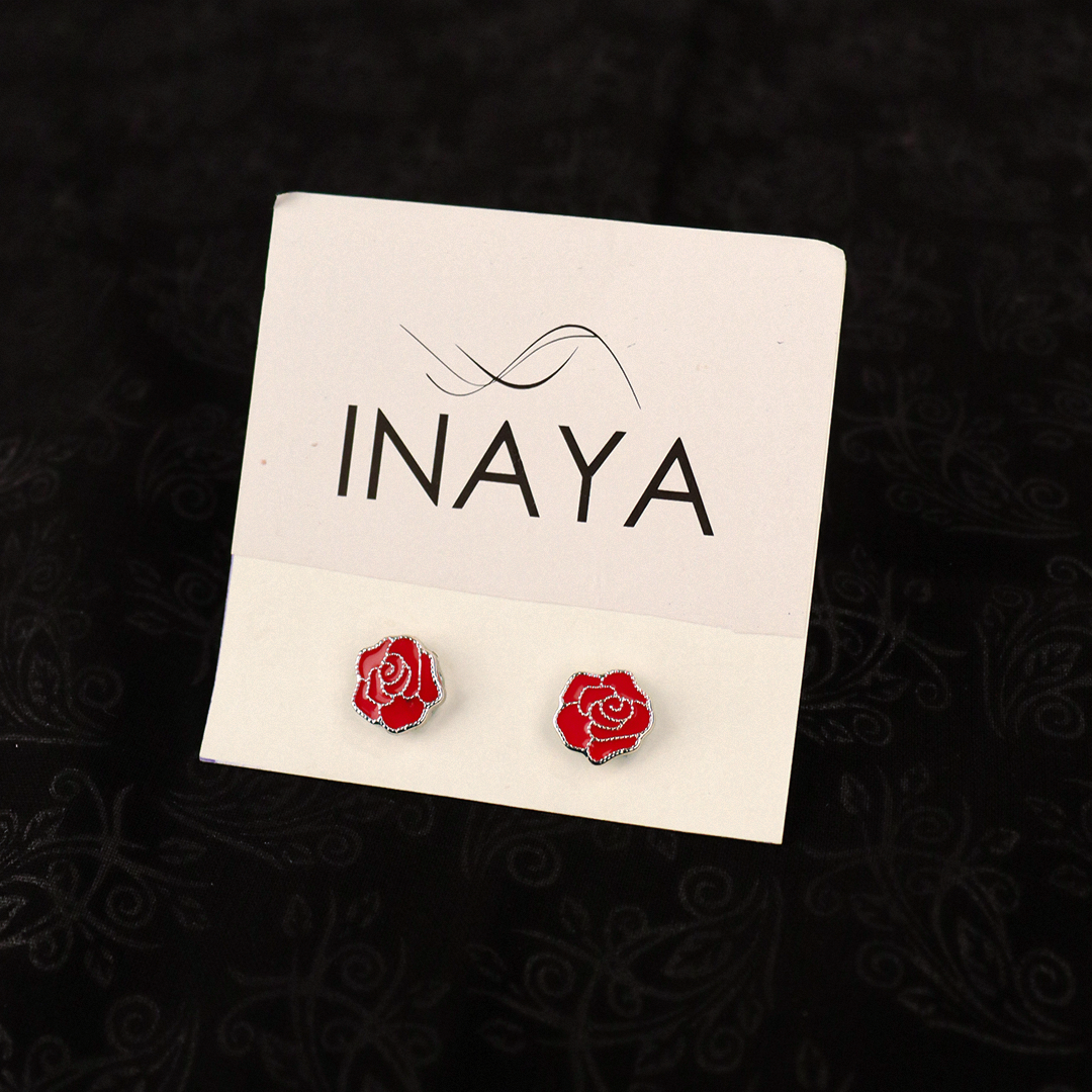 Magnets Flower Red - 2 Pairs