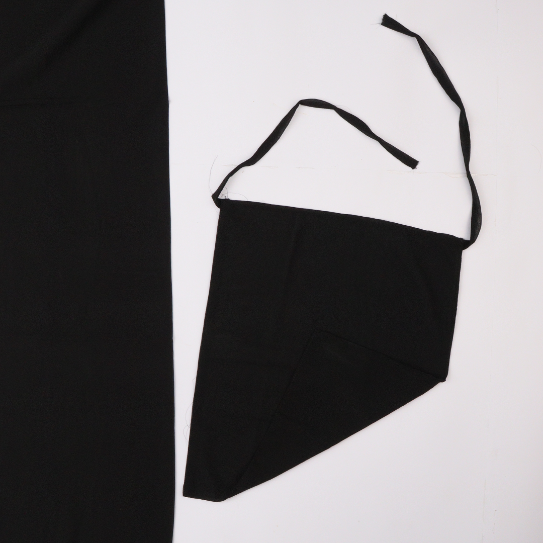 Smooky Black Niqab Set