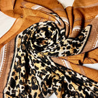 Wild Grace (Orange) - Printed Lawn Hijab