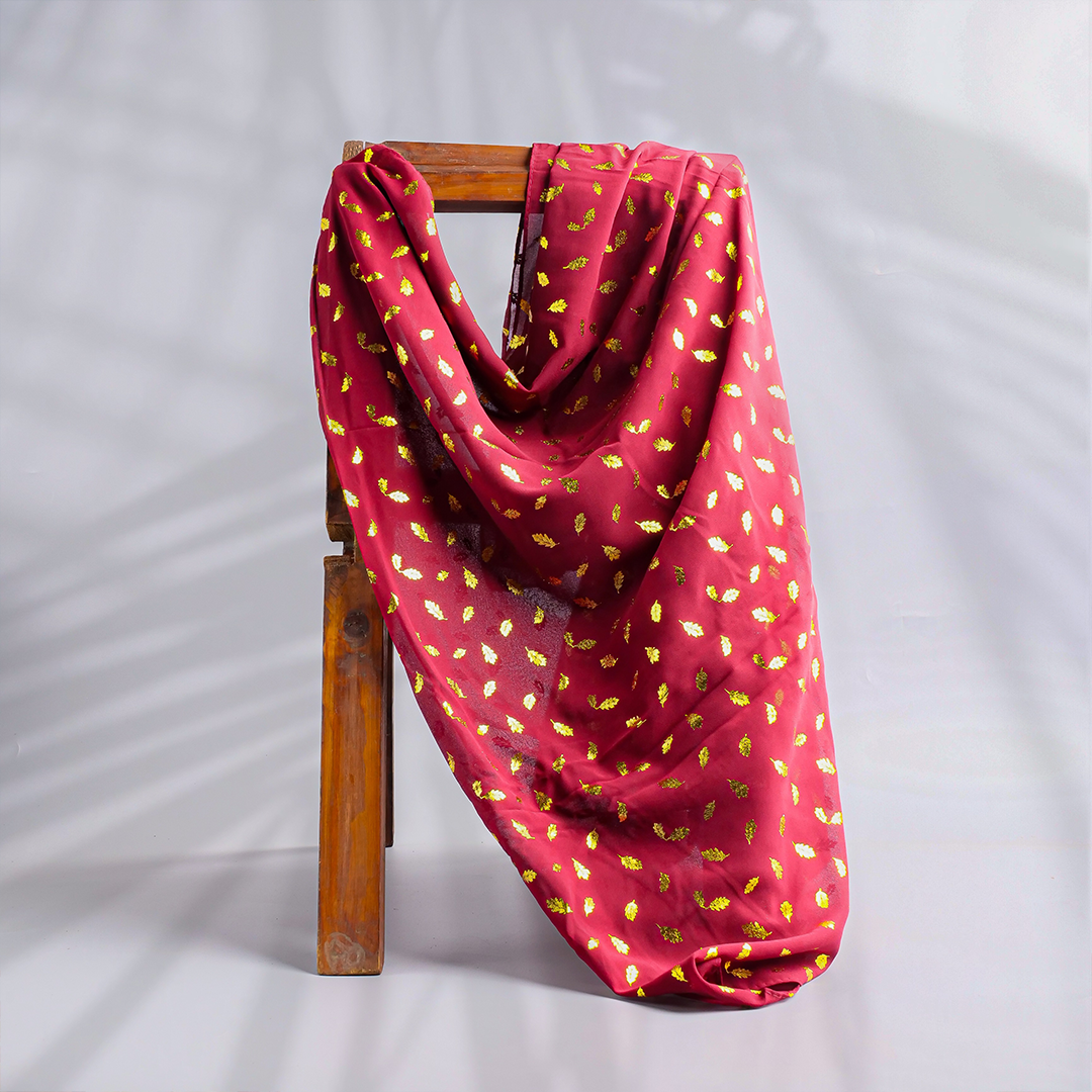 Bloom Red Scarf