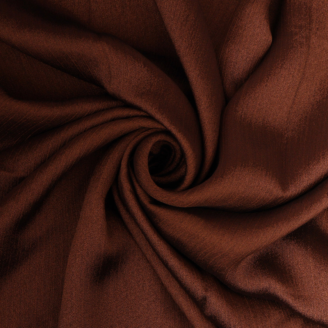 American Bronze Crinkle Silk Hijab