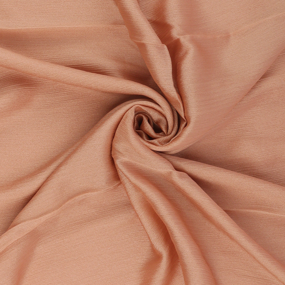 Antique Brass Crinkle Silk Hijab