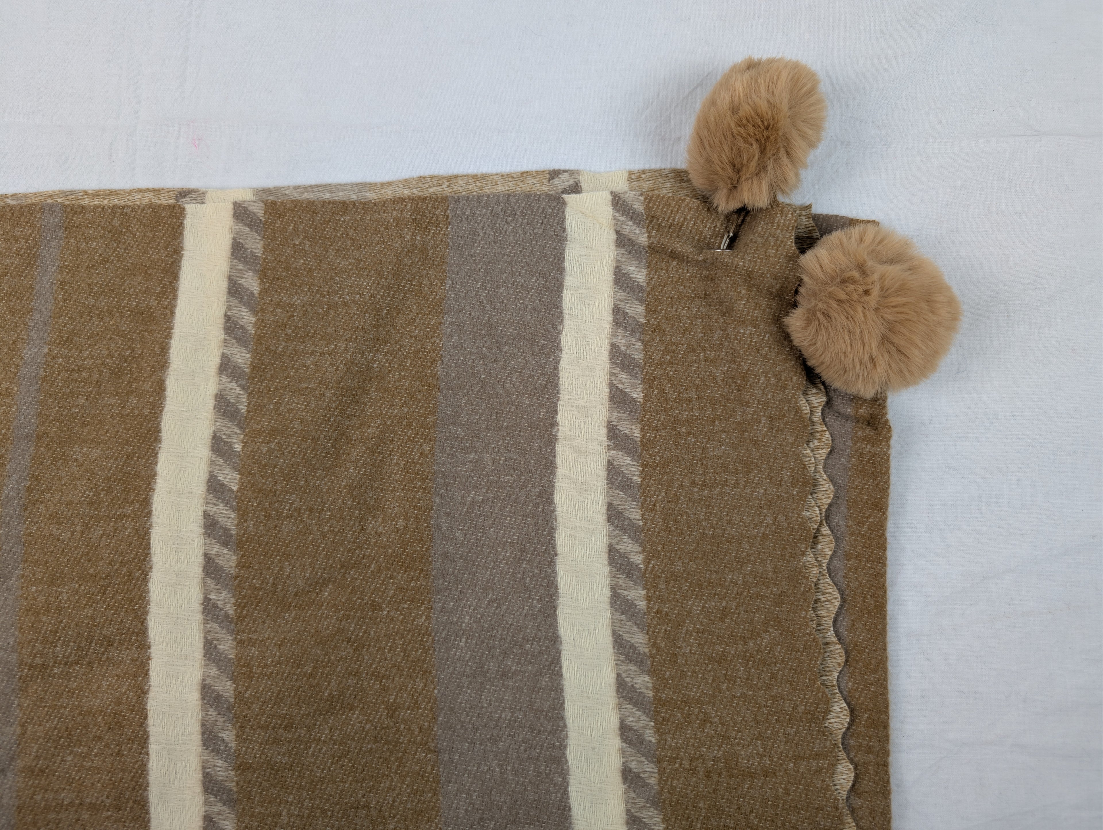 Autumn Caramel Woolen Cashmere Hijab