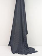 Black Ribbed Jersey Hijab