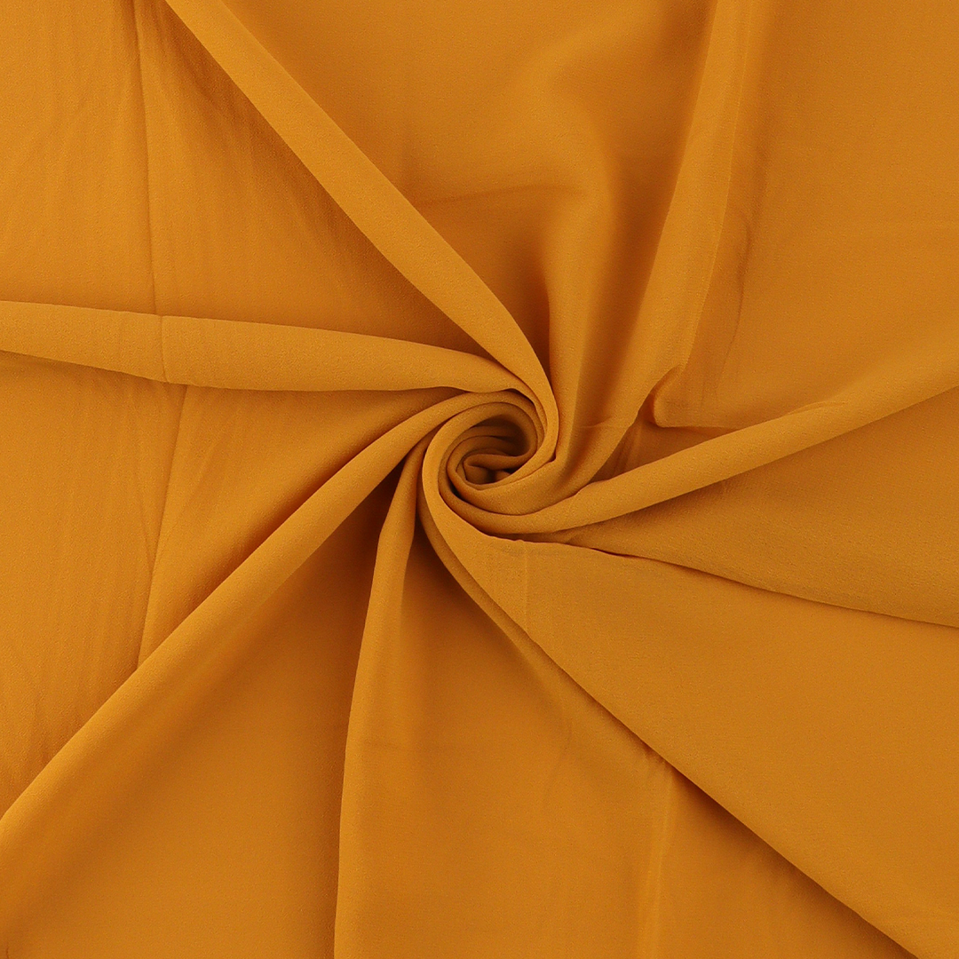 Carrot Orange Georgette