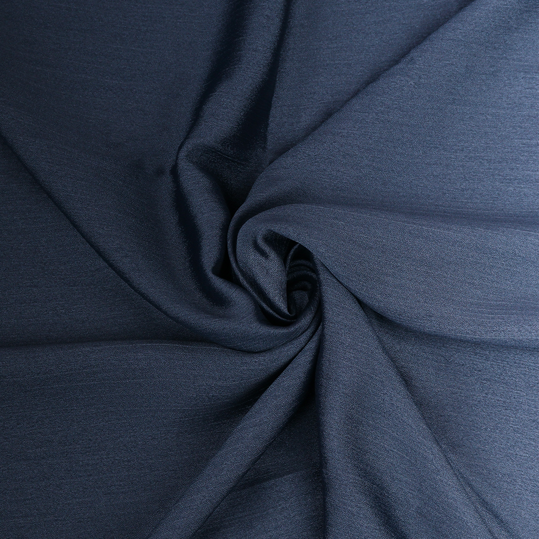 Crinkle Silk Charles Blue Hijab