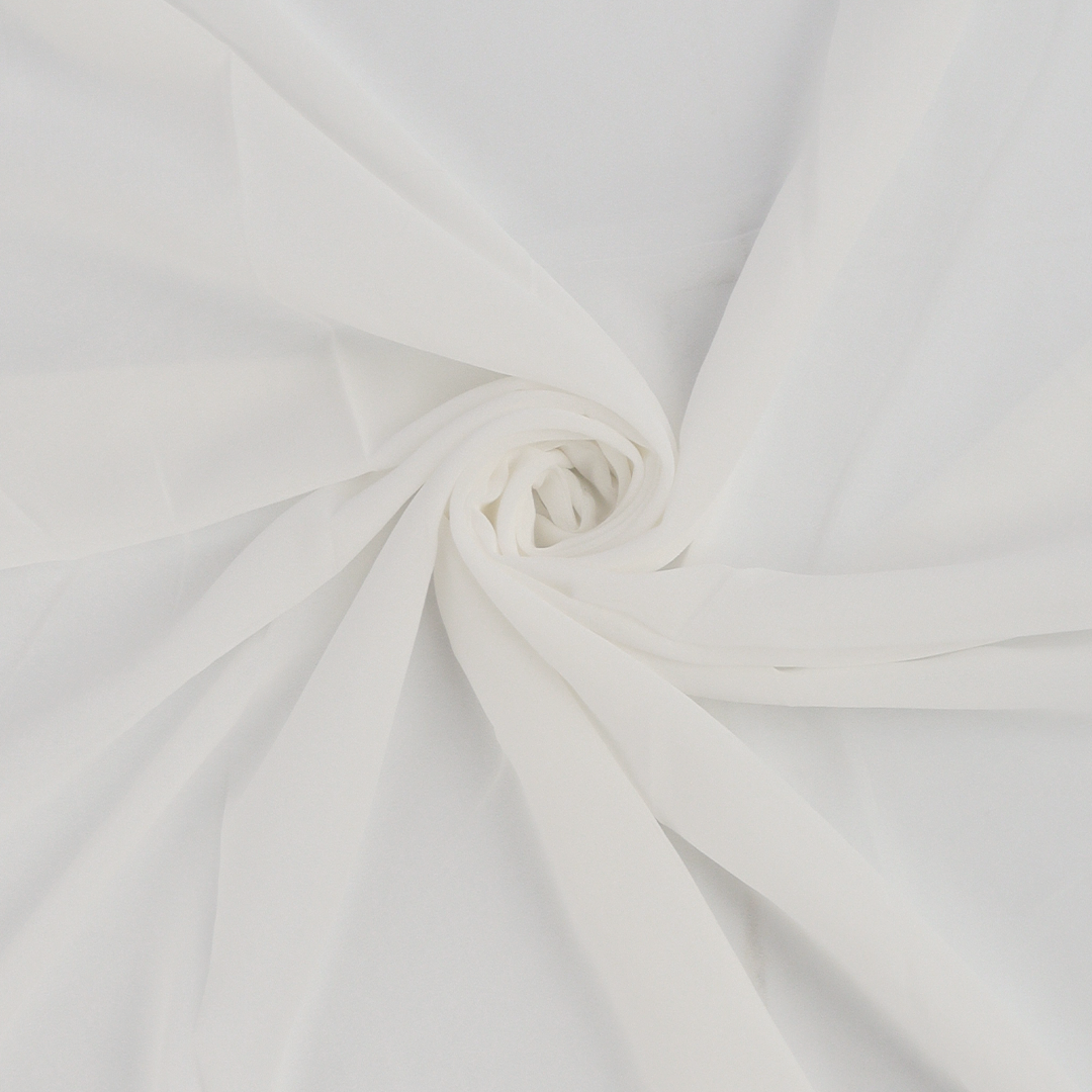 Off White Georgette