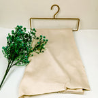 Cream Double Shadded Silk Hijab