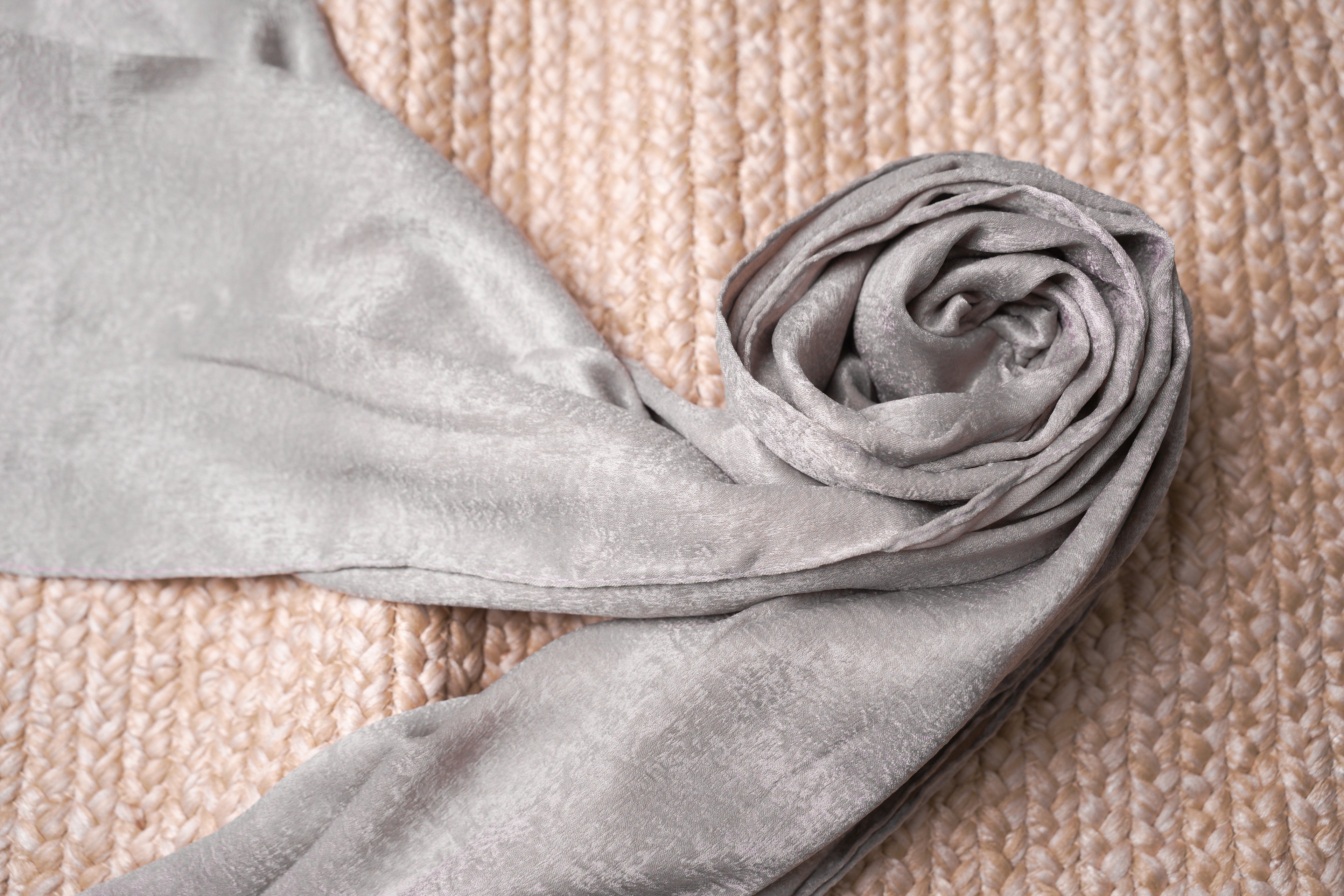 Luxury Velvet Silk Hijab for Women – Premium Formal & Evening Scarf