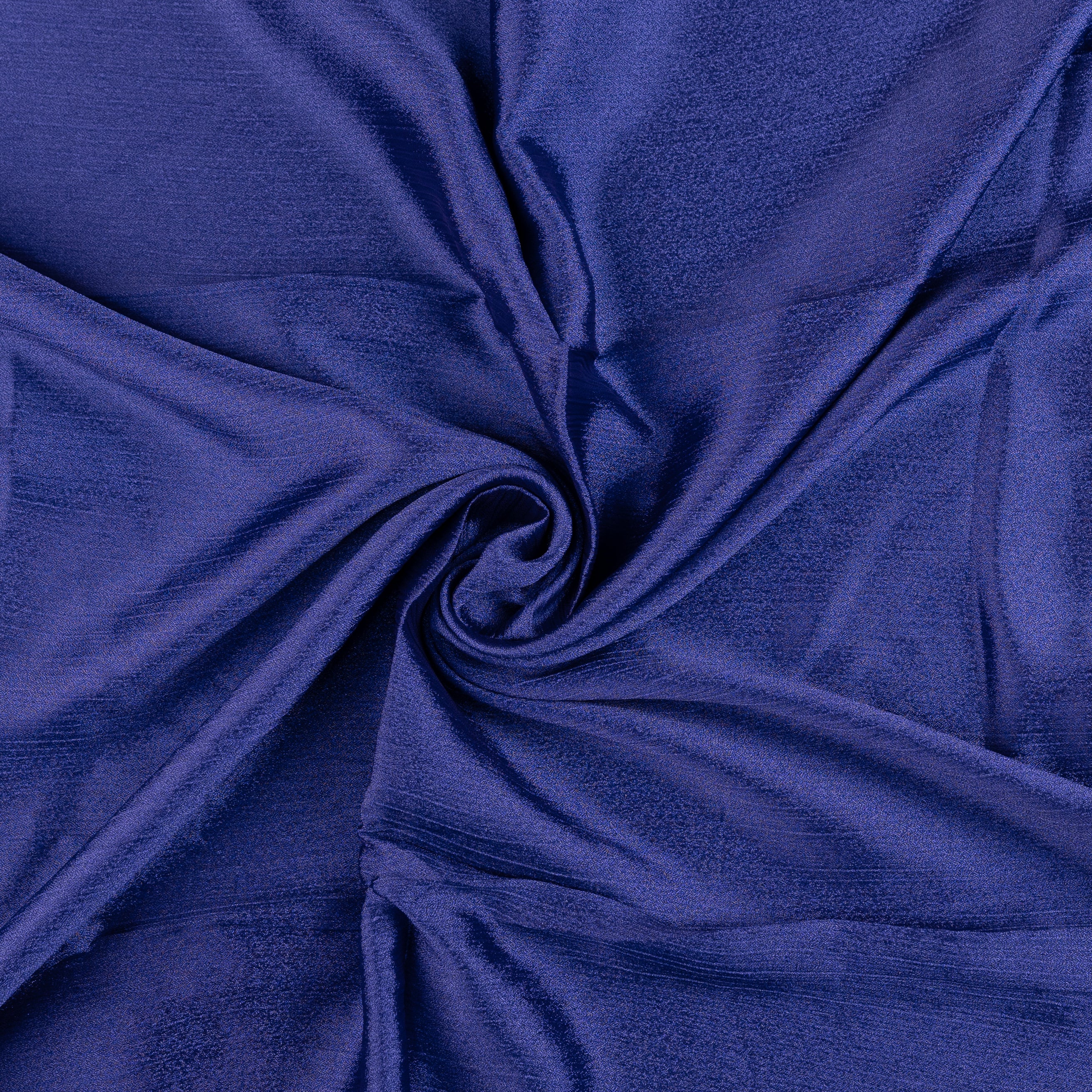 Azure Crinkle Silk Hijab