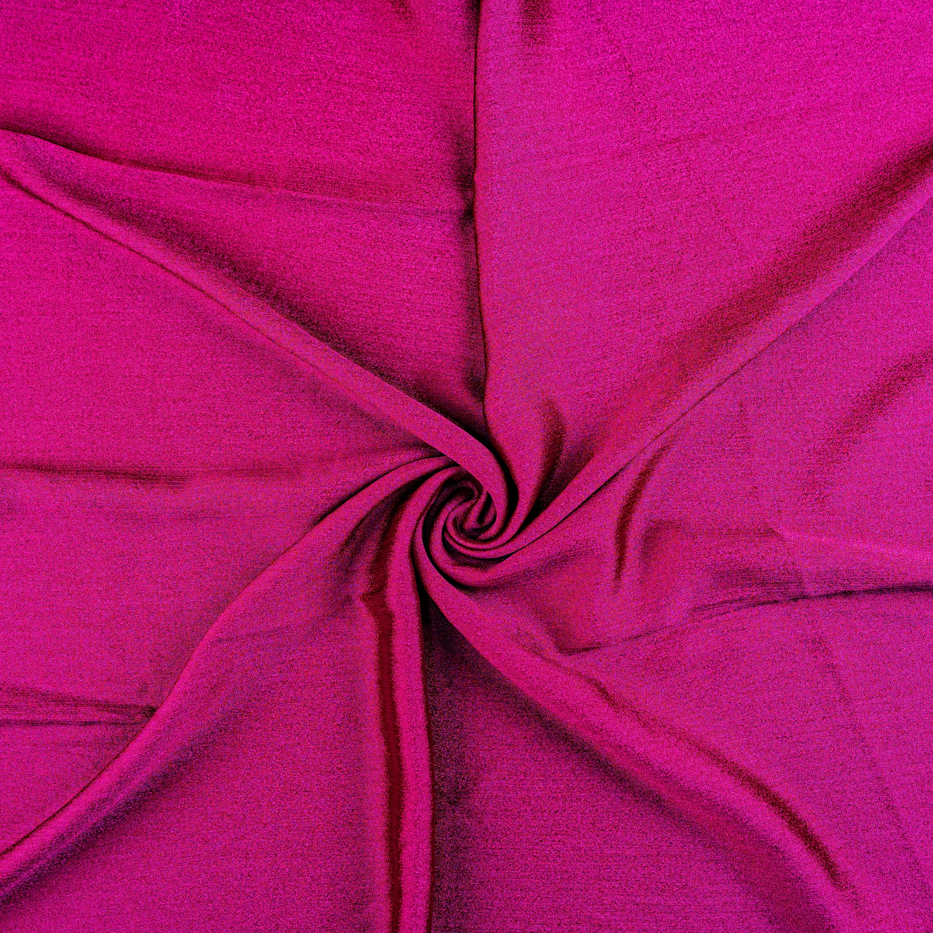 Velvet Fuschia Crinkle Silk Hijab