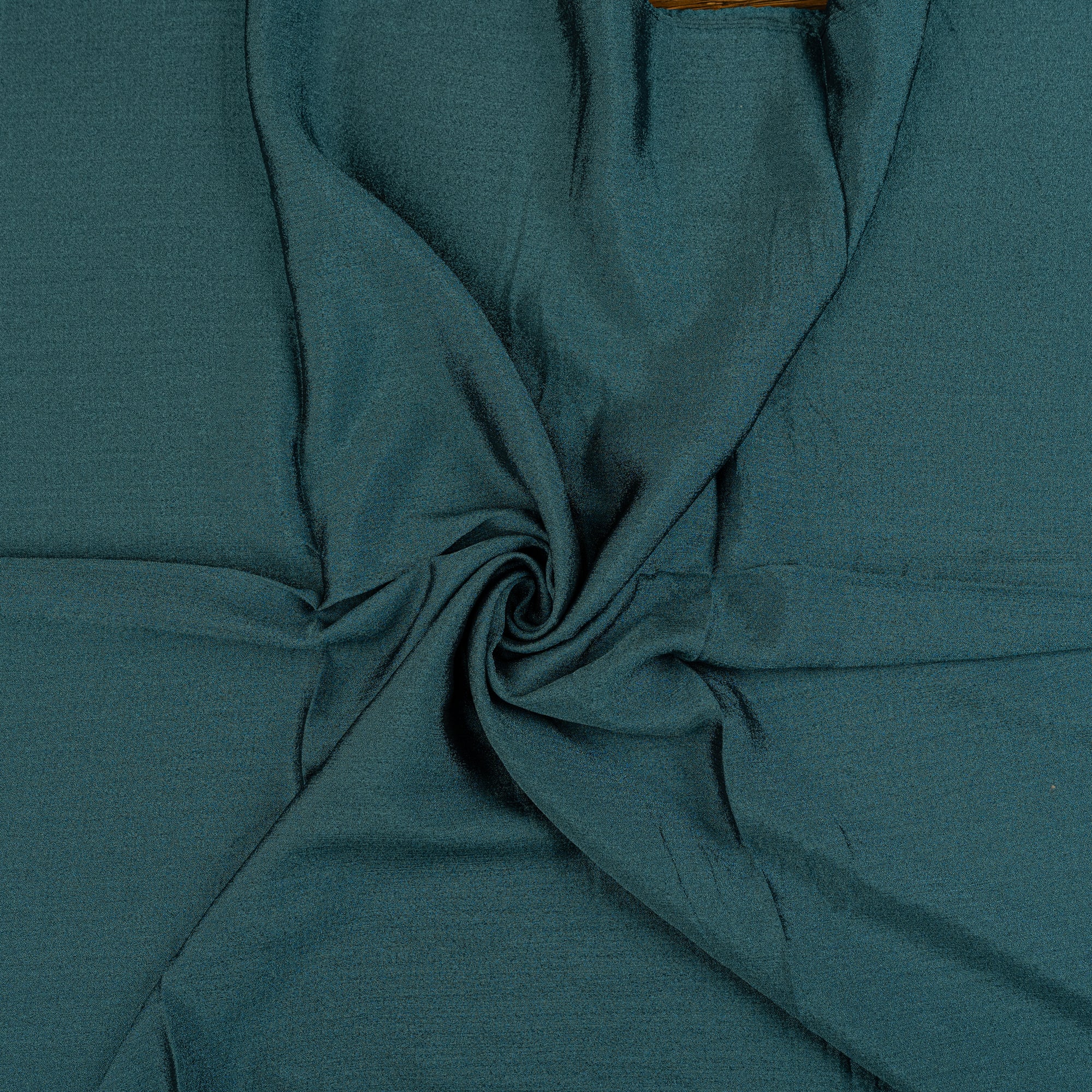 Teal Dusk Crinkle Silk Hijab