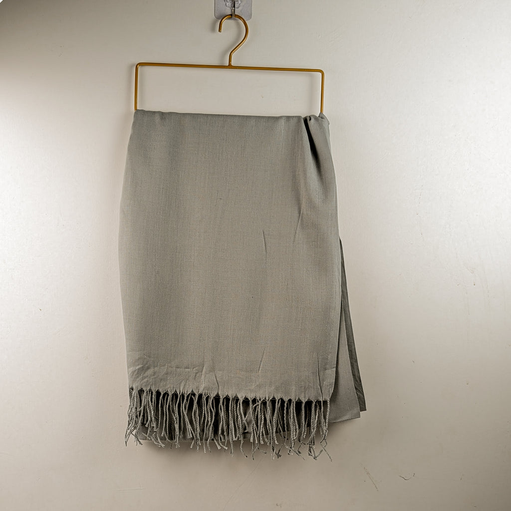 Dark Grey Cashmere hijab