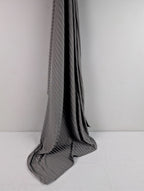 Dark Grey Ribbed Jersey Hijab