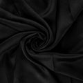 Womens Silk Deep Black Hijab