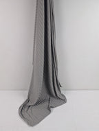 Grey Ribbed Jersey Hijab