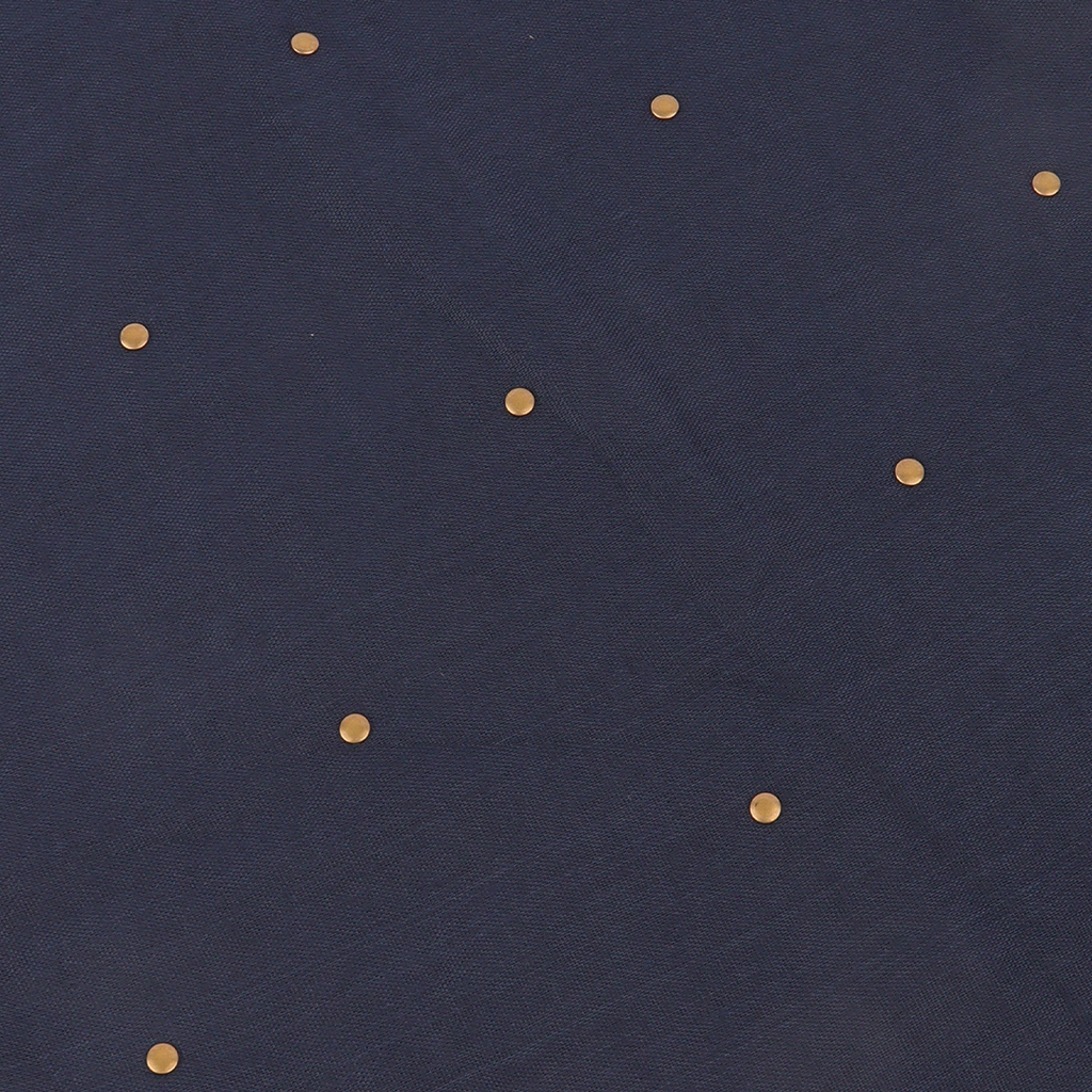 Studded Lawn Navy Blue Scarf