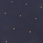 Studded Lawn Navy Blue Scarf