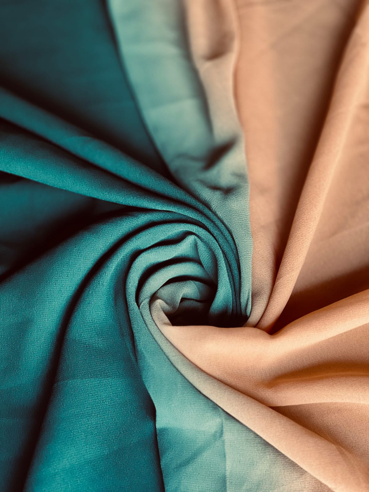 Oasis Blush Ombre Georgette
