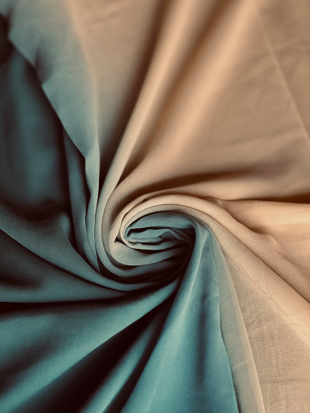 Desert Ember Ombre Georgette