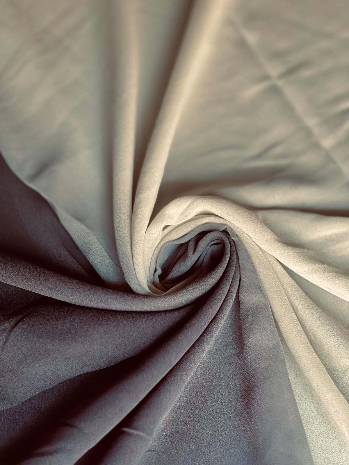 Steel Veil Ombre Georgette