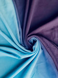 Frozen Orchid Ombre Georgette