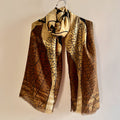 The Leaf Edit (Golden Vein) - Printed Lawn Hijab