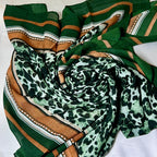 Wild Grace (Green) - Printed Lawn Hijab