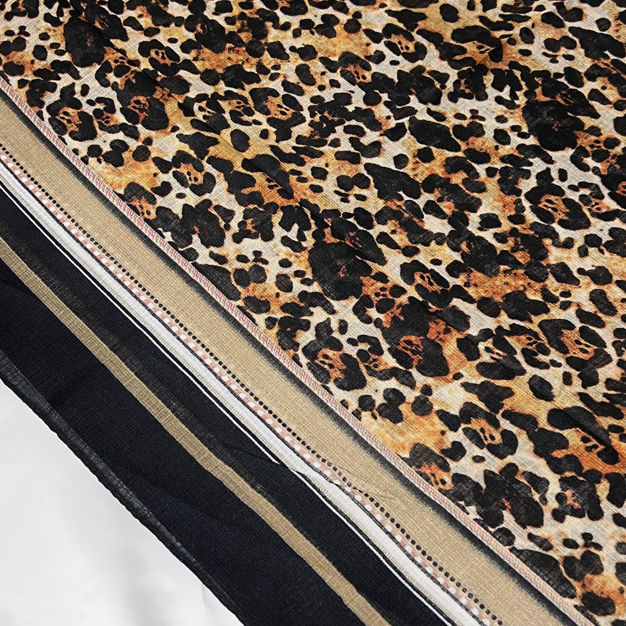 Wild Grace (Black) - Printed Lawn Hijab