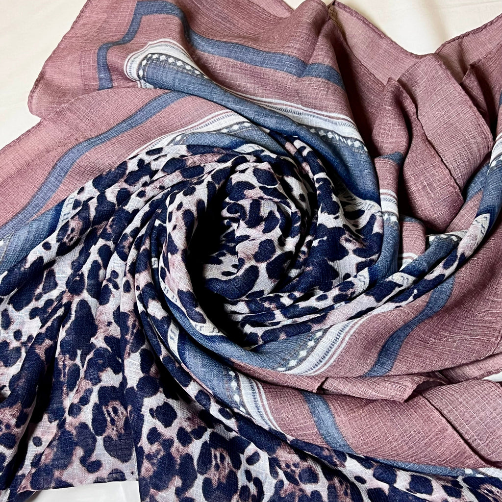 Wild Grace(Vintage Rose) - Printed Lawn Hijab