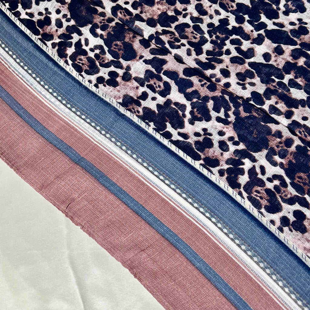 Wild Grace(Vintage Rose) - Printed Lawn Hijab