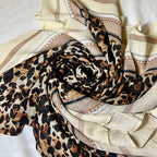 Wild Grace (Cream) - Printed Lawn Hijab