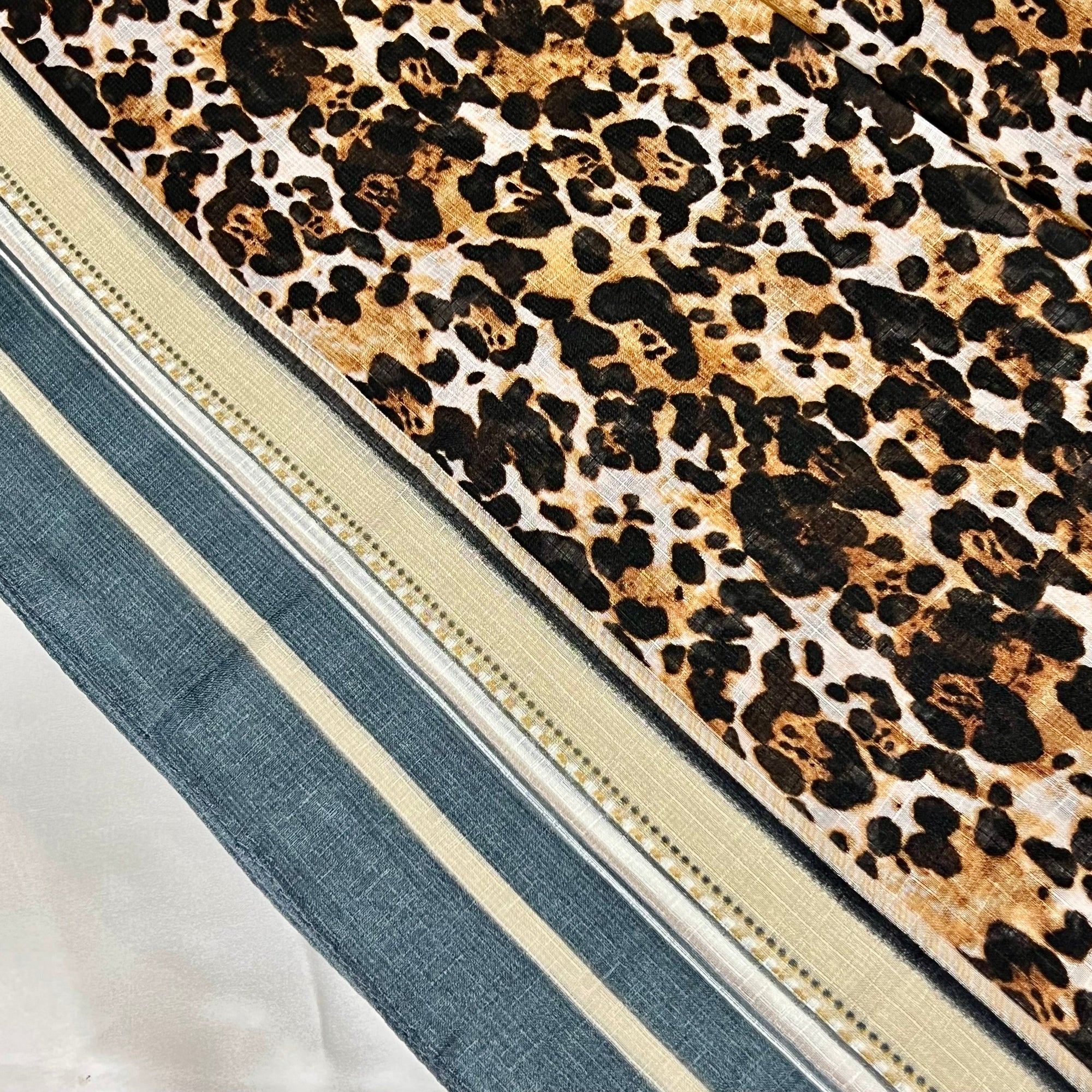 Wild Grace (Grey) - Printed Lawn Hijab