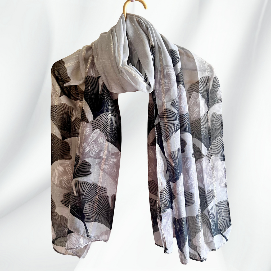 Serra Smoke(Charcoal) – Luxury Printed Lawn