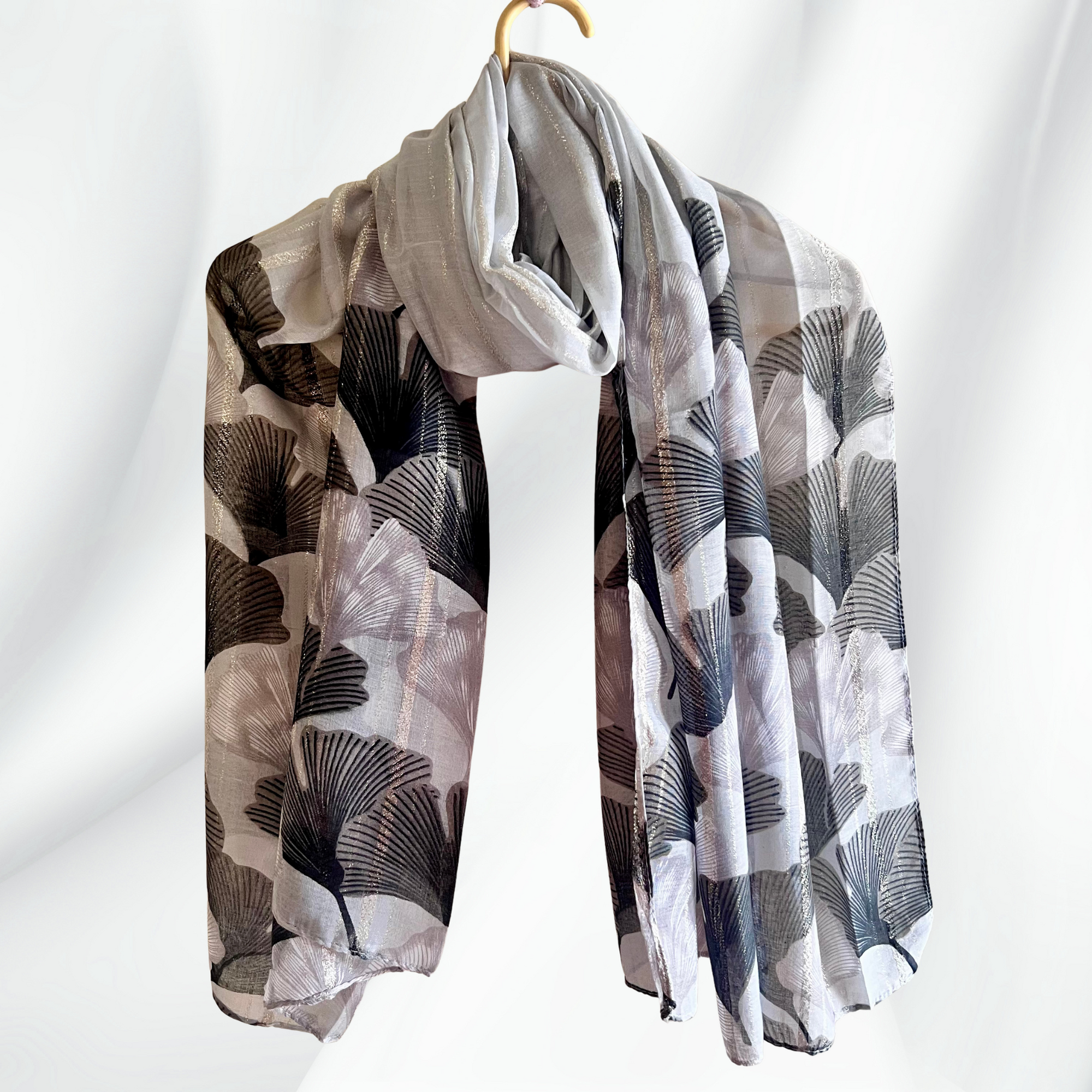 Serra Smoke(Charcoal) – Luxury Printed Lawn