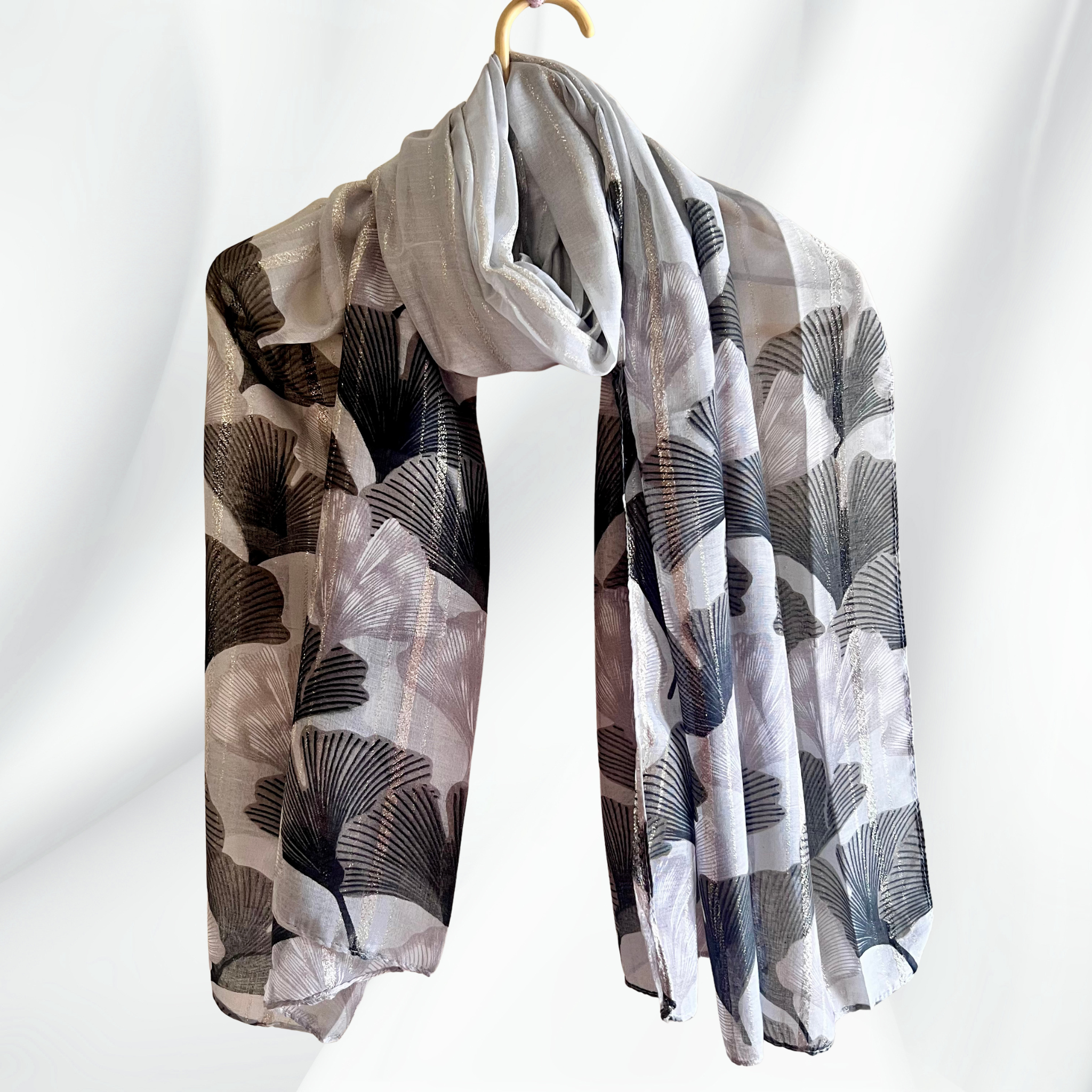 Serra Smoke(Charcoal) – Luxury Printed Lawn