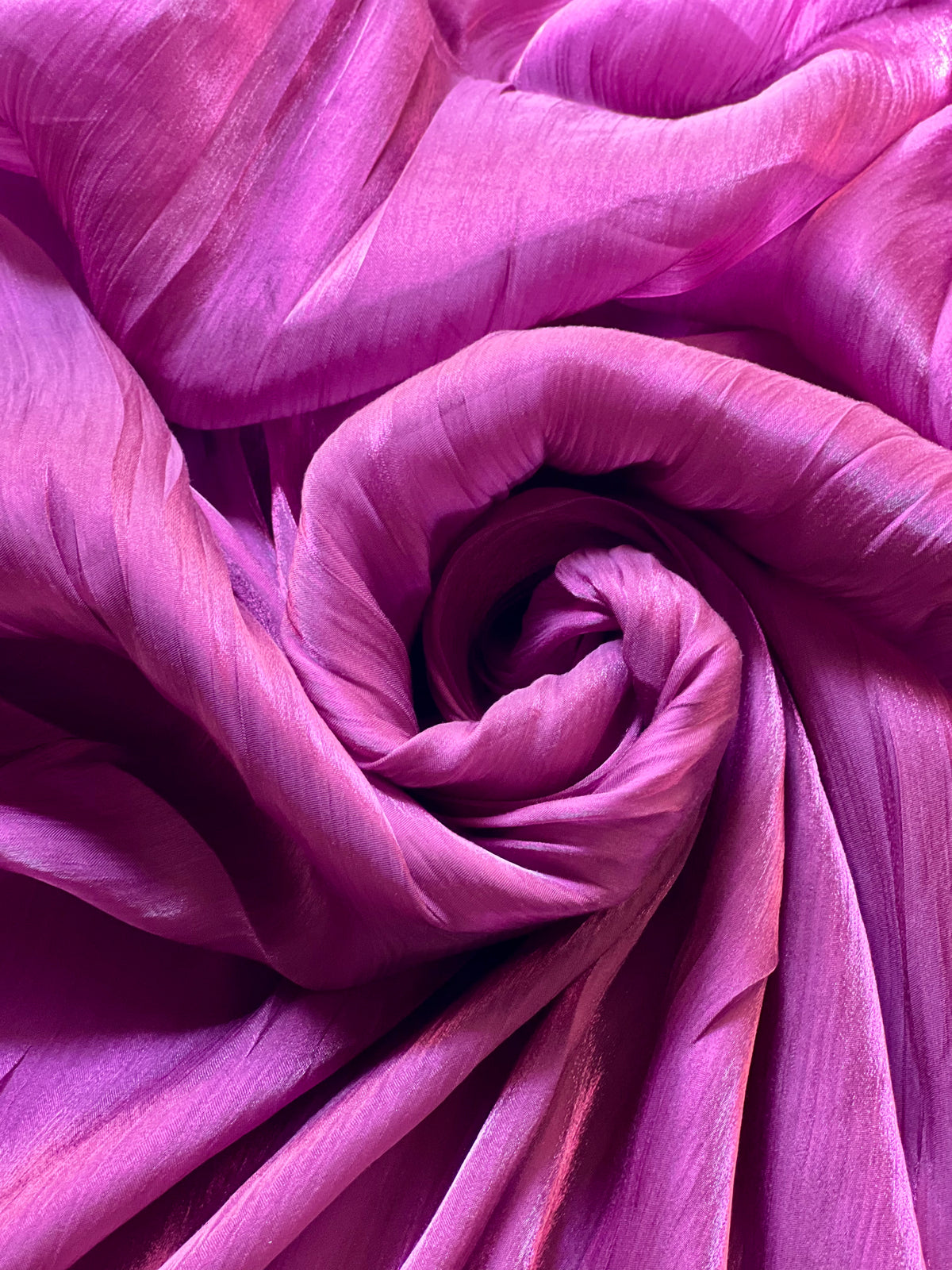 Noor Magenta Muse Organza  Scarf