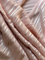 Roselle  - Whisper Stripes Luxury Georgette
