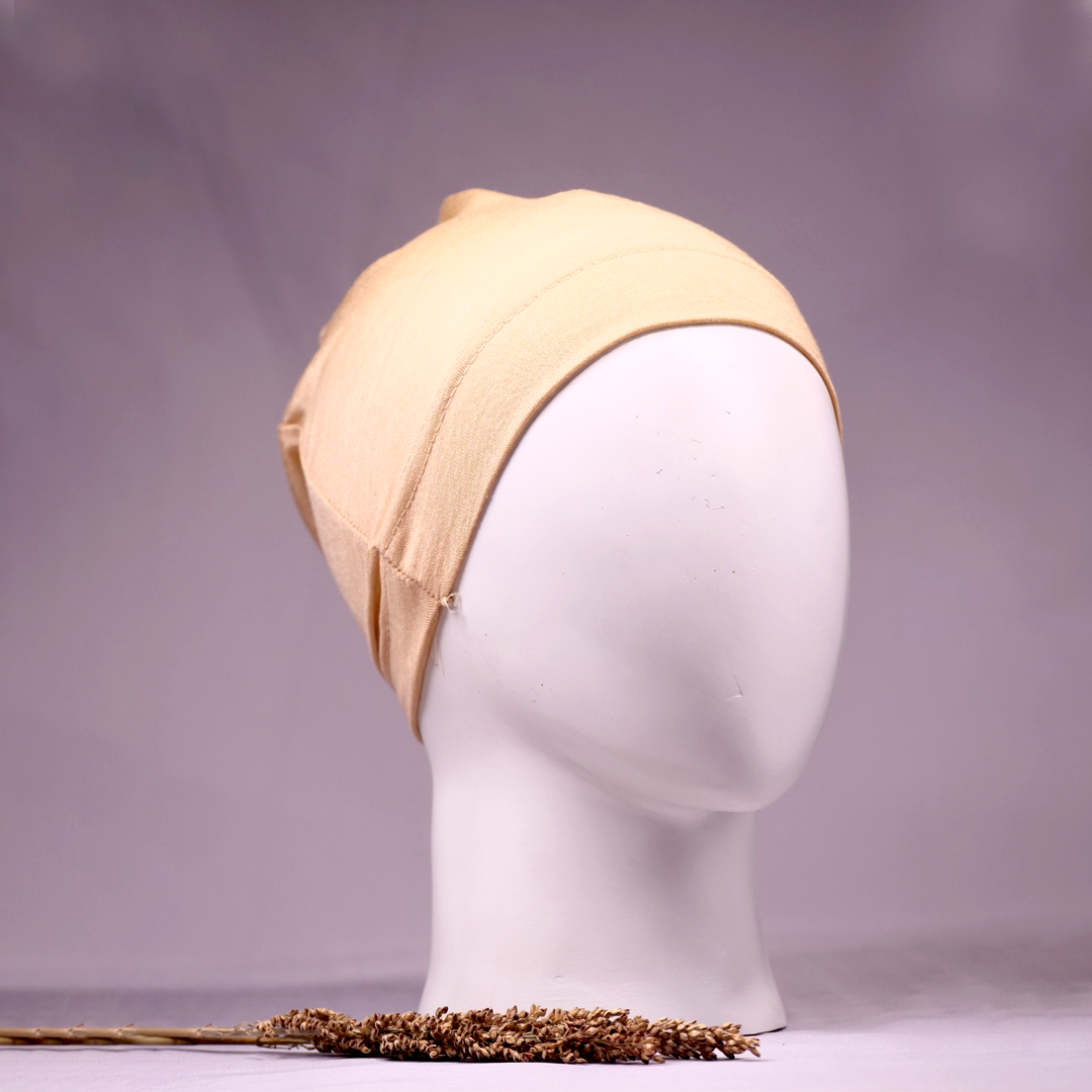 Nude Tie back underscarf