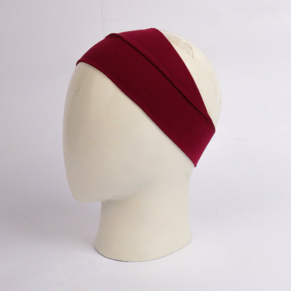 Maroon Hijab Band
