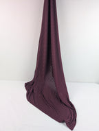 Maroon Ribbed Jersey Hijab