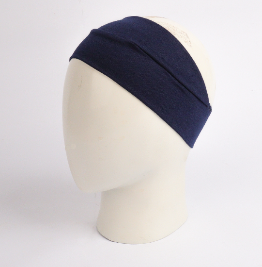 Navy Blue Hijab Band