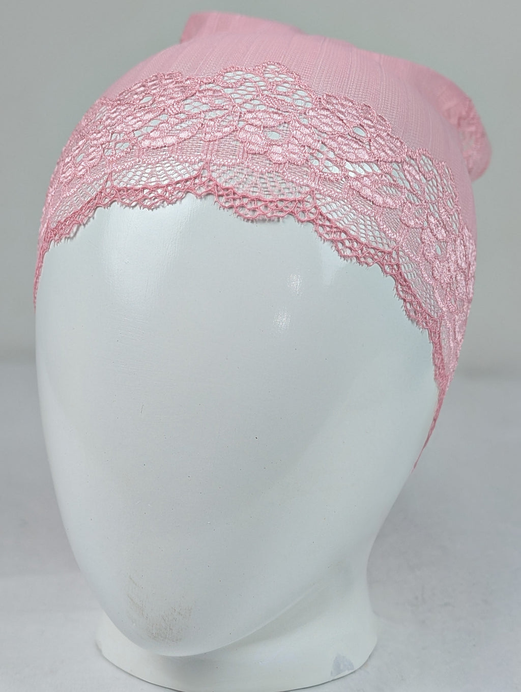 Light Pink Net Tube Cap