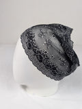 Black Net Tube Cap