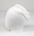 White Net Tube Cap