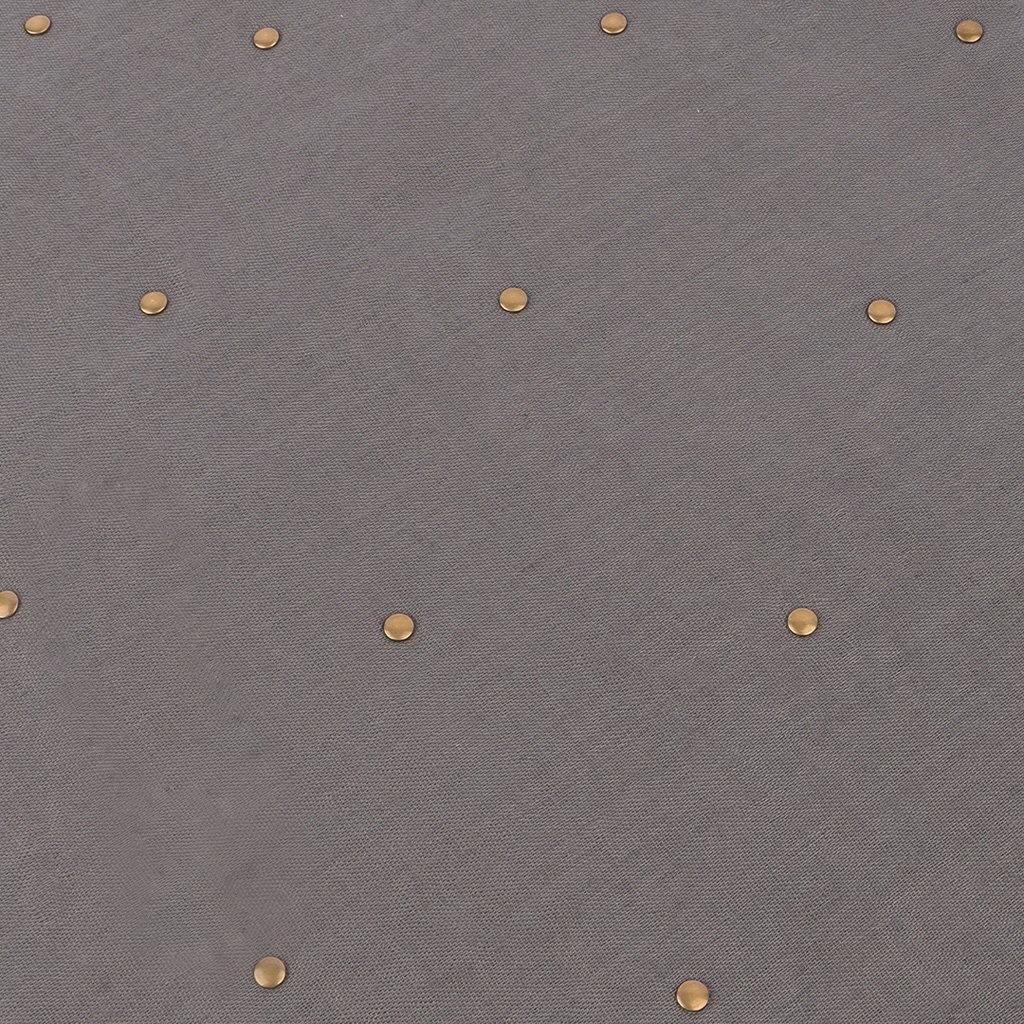 Studded Lawn Gray Scarf